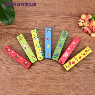 Kèn harmonica 16 lỗ bằng gỗ dễ thương cho bé