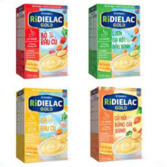 Bột ăn dặm nestle cerelac và vinamilk mẫu mới 200g date 2023 đổ lên