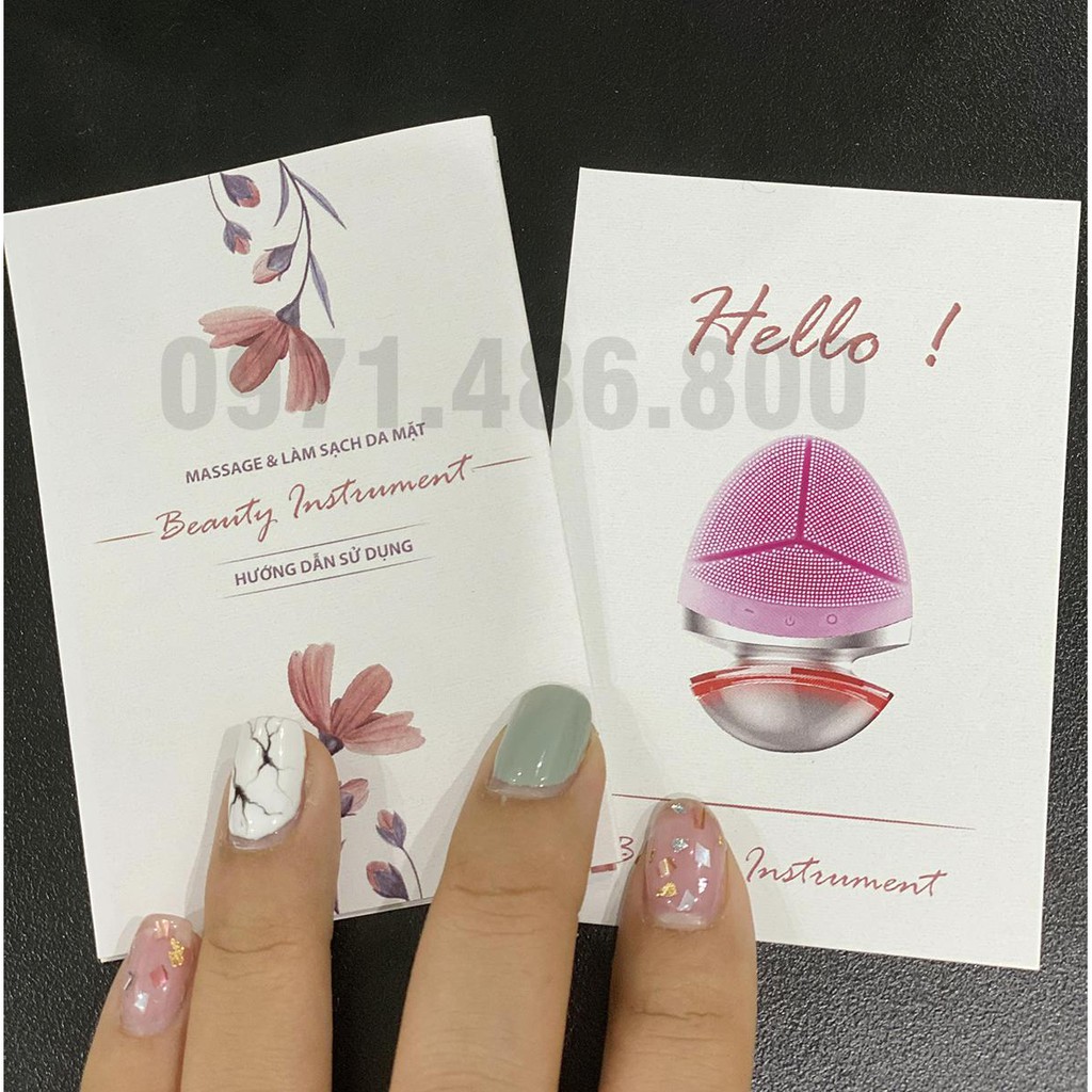 Máy rửa mặt Beauty Instrument - Xanh dương | BigBuy360 - bigbuy360.vn