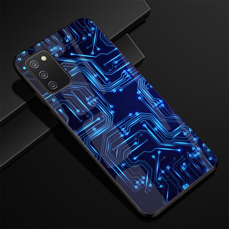 Ốp Lưng Kính SAMSUNG GALAXY A02S/A02, A03s Hình in 3D sáng bóng cao cấp