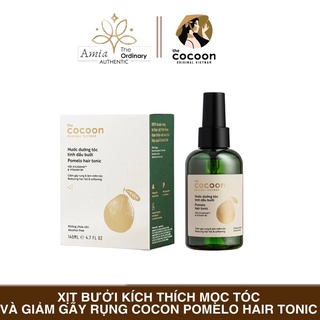 Xịt dưỡng bưởi kích thích mọc tóc tinh dầu vỏ bưởi Pomelo Cocoon 140ml