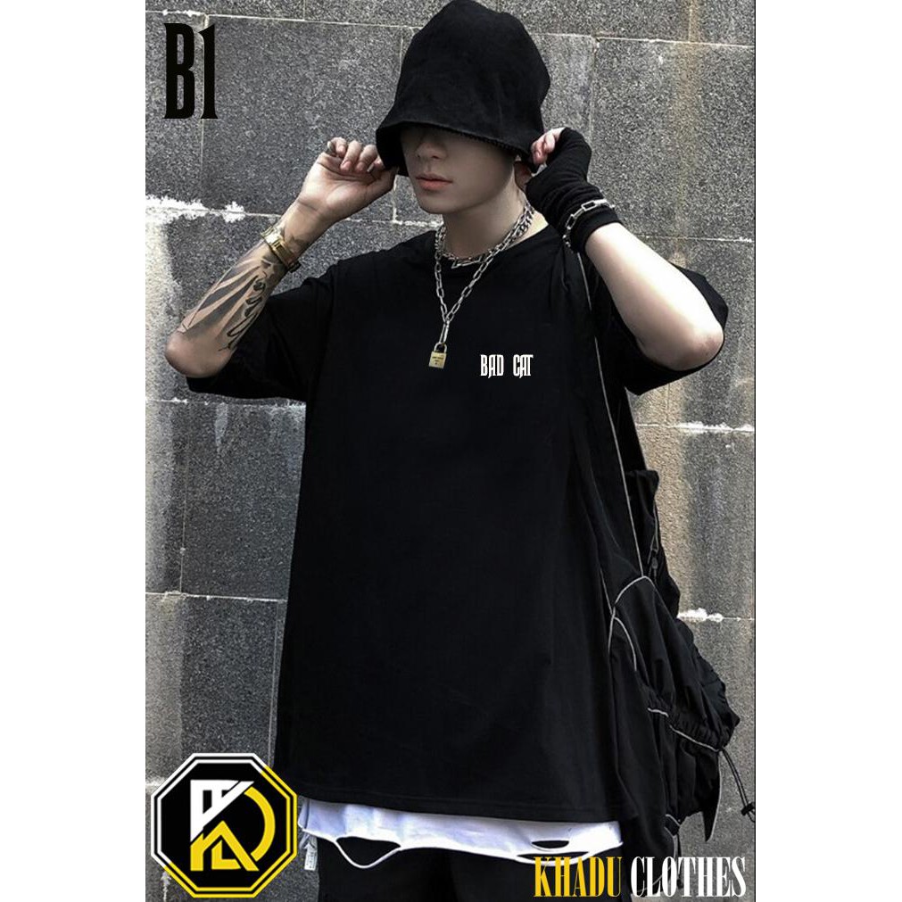 Áo thun thiết kế B1 OVERSIZE UNISEX (2 Màu ĐEN-TRẮNG) | BigBuy360 - bigbuy360.vn