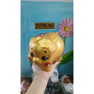 heo đất handmade-heo vàng may mắn