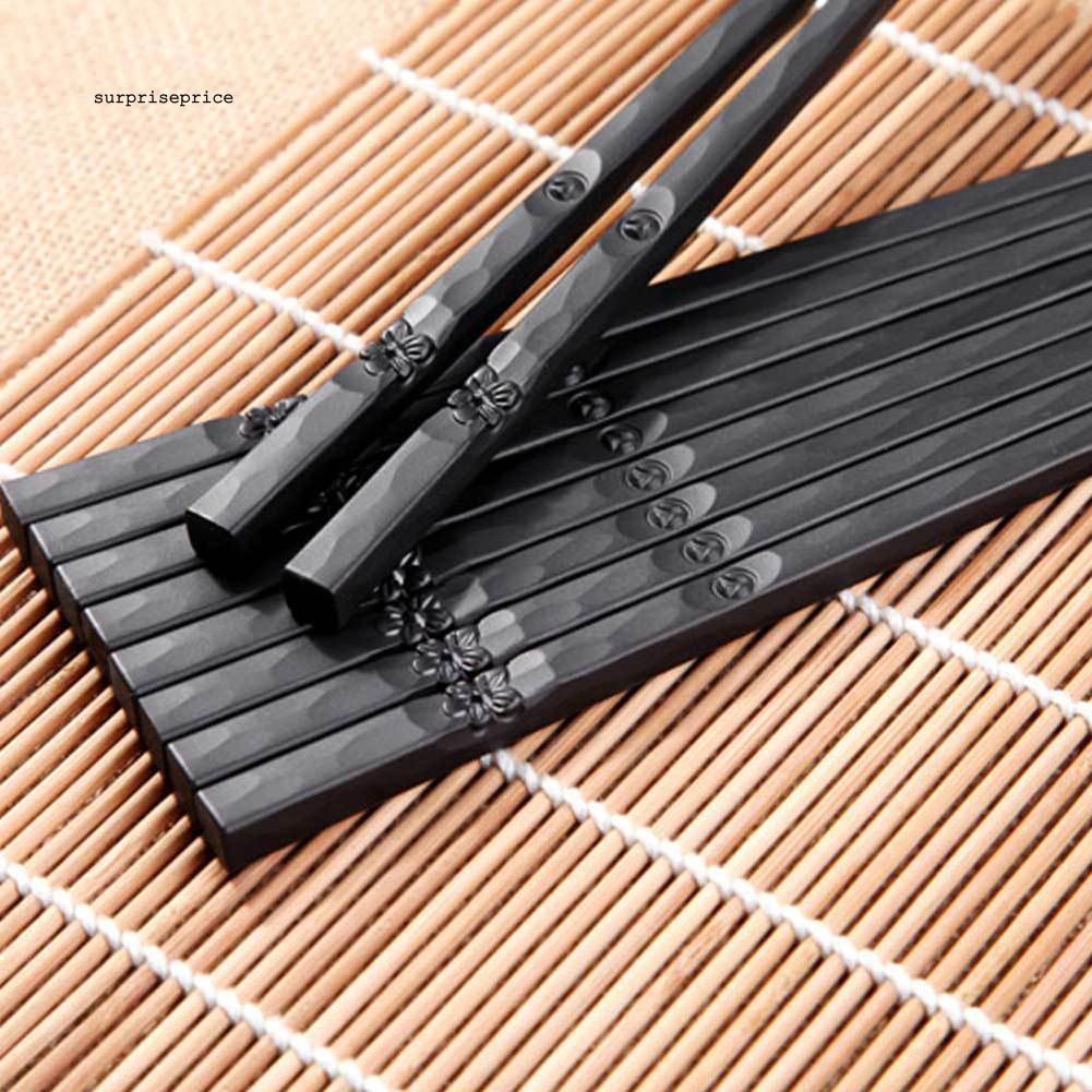 Đôi Đũa Hợp Kim Chống Trượt Phong Cách Nhật Bản