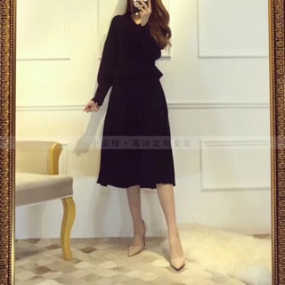 Váy Đầm len - váy len peplum