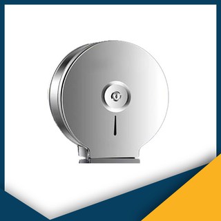 Hộp đựng giấy vệ sinh cuộn lớn thép không gỉ ( INOX ) Cao cấp 9115