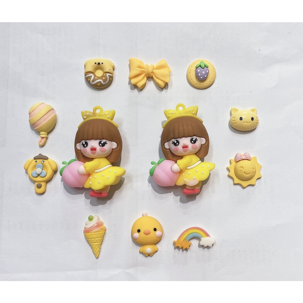 Set Charm /Jibitz gắn dép CROCS hàng cao cấp con to