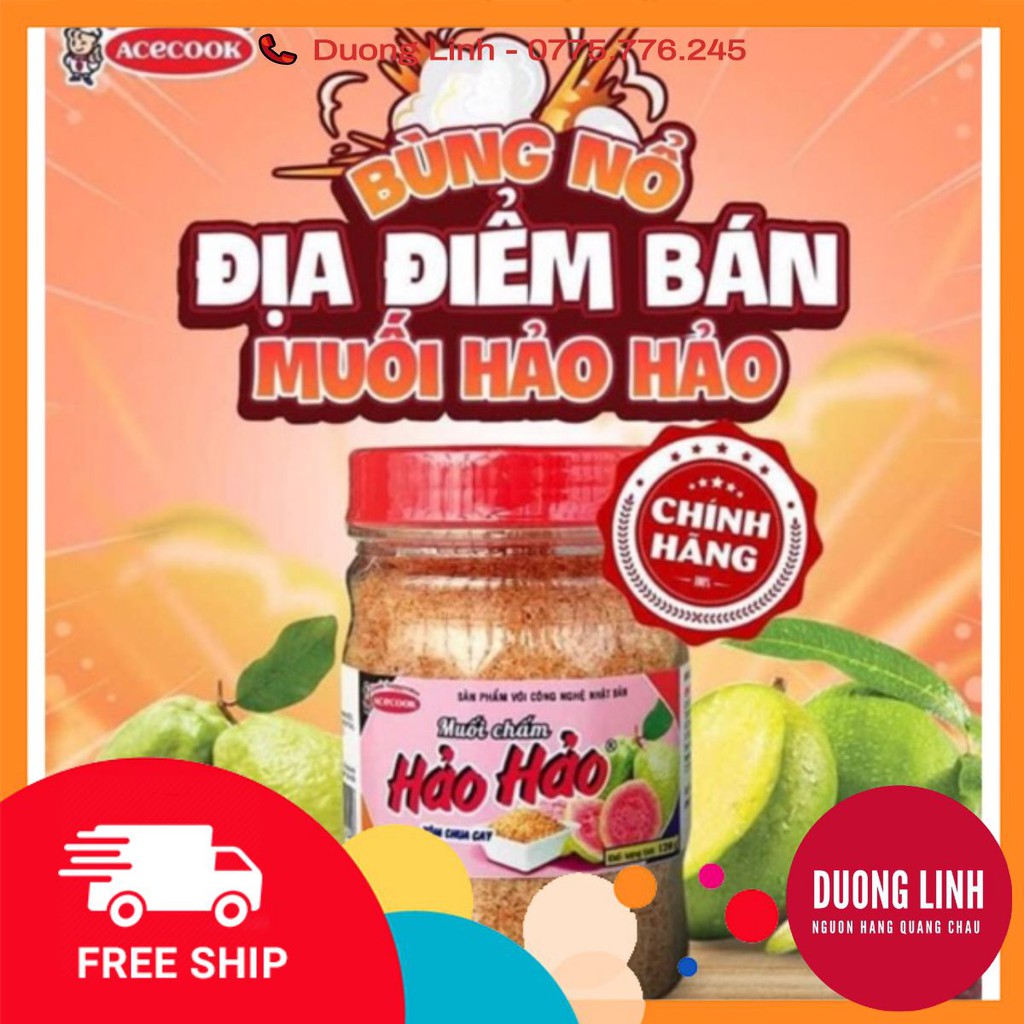 [FREE SHIP 50K]  Muối Chấm Hảo Hảo Tôm Chua Cay ☀️