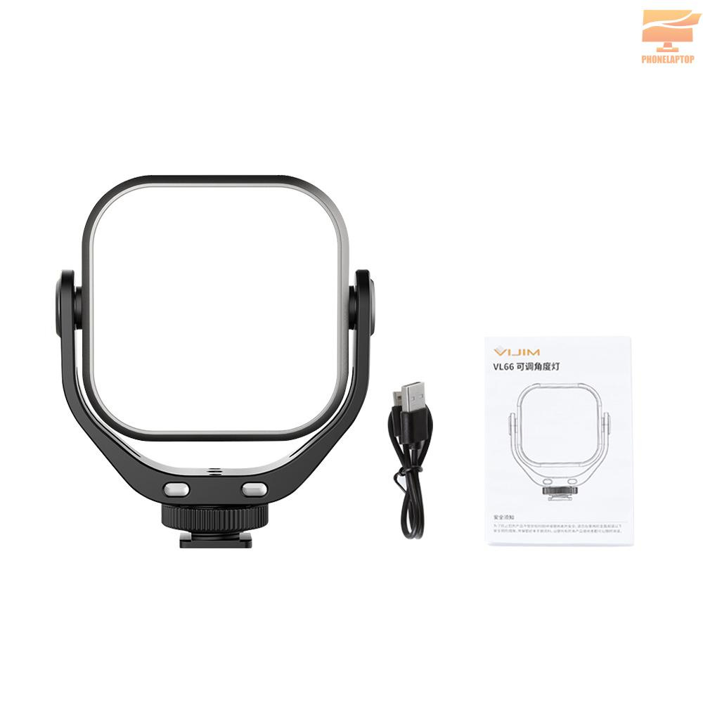 Đèn Led Quay Phim Vijim Vl66 6w Cri95 2500k-6500k 2000mah Có Thể Sạc Lại Kèm Giá Đỡ Ba Chân Tiện Dụng | BigBuy360 - bigbuy360.vn