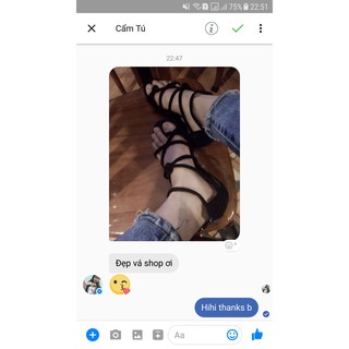 sandal nhiều dây xỏ ngón