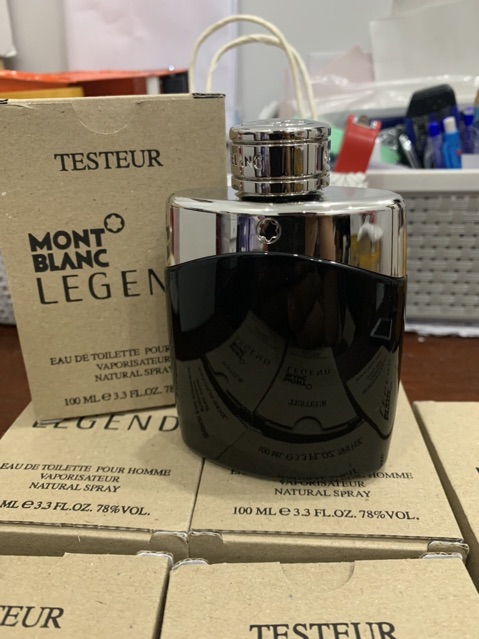 Nước hoa nam tester mont blanc legend 100ml (hộp tester như hình, tặng 1 vials)