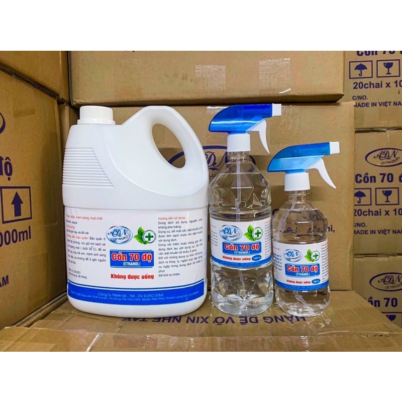 CỒN Y TẾ 70 ĐỘ SÁT KHUẨN