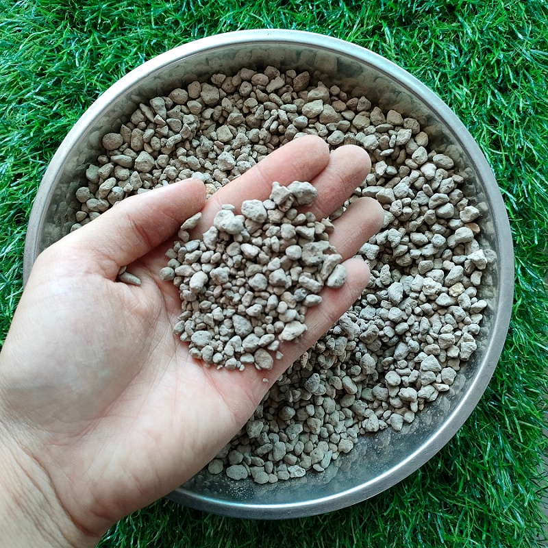 Đá bọt pumice size 3-6mm chuyên trộn giá thể, rải mặt sen đá, cây bonsai mini túi 500g