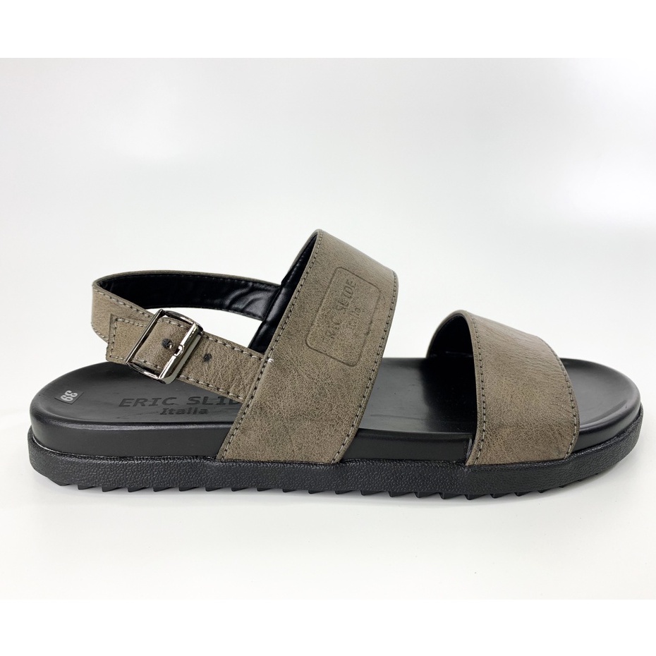 Sandal Quai Ngang Nam Nữ Học Sinh - Quai Da, Đế Chống Trơn Trượt