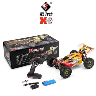 Xe điều khiển từ xa không chổi than buggy wltoys xk 144010 75km khung kim loại brushless motor