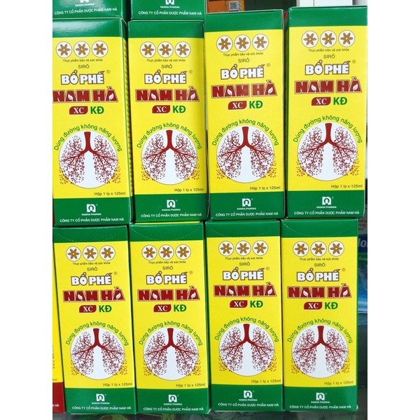 Siro bổ phế chỉ khái lộ Nam Hà (hỗ trợ giảm ho, viem họng) chai lớn.