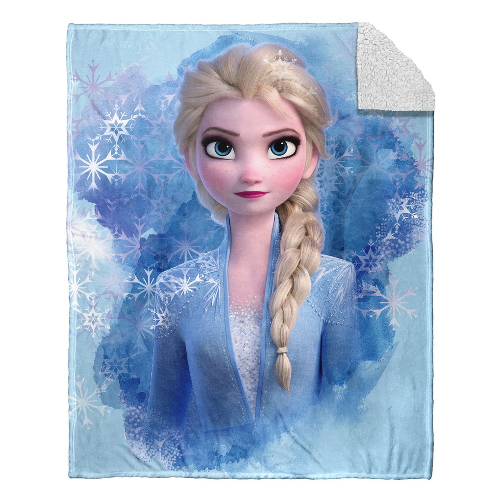Mền  Elsa - Disney Frozen 2 - Blue Elsa 1