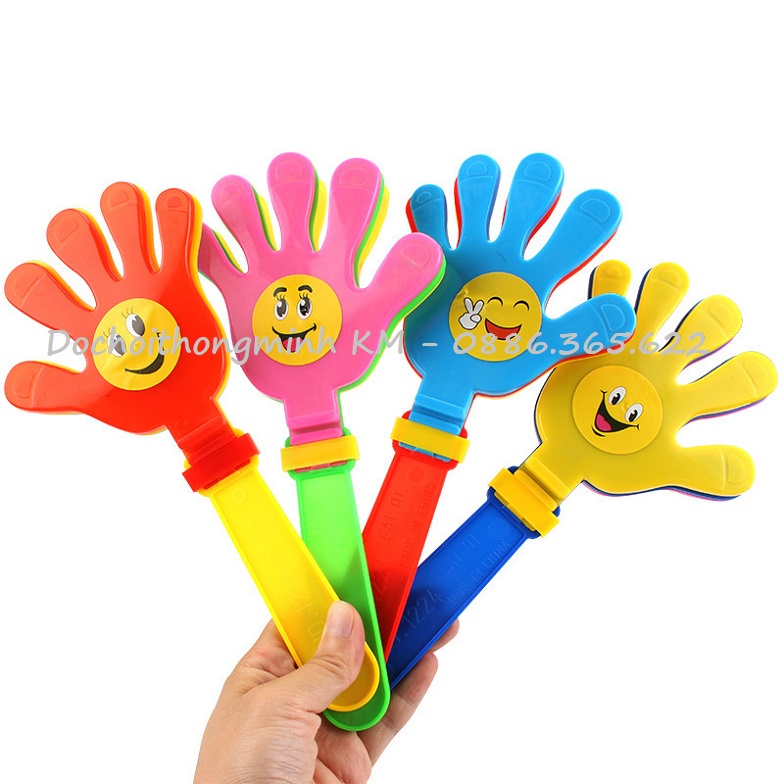 Bàn Tay Nhựa đập thẻ tạo âm thanh vui nhộn, Bàn tay cổ vũ