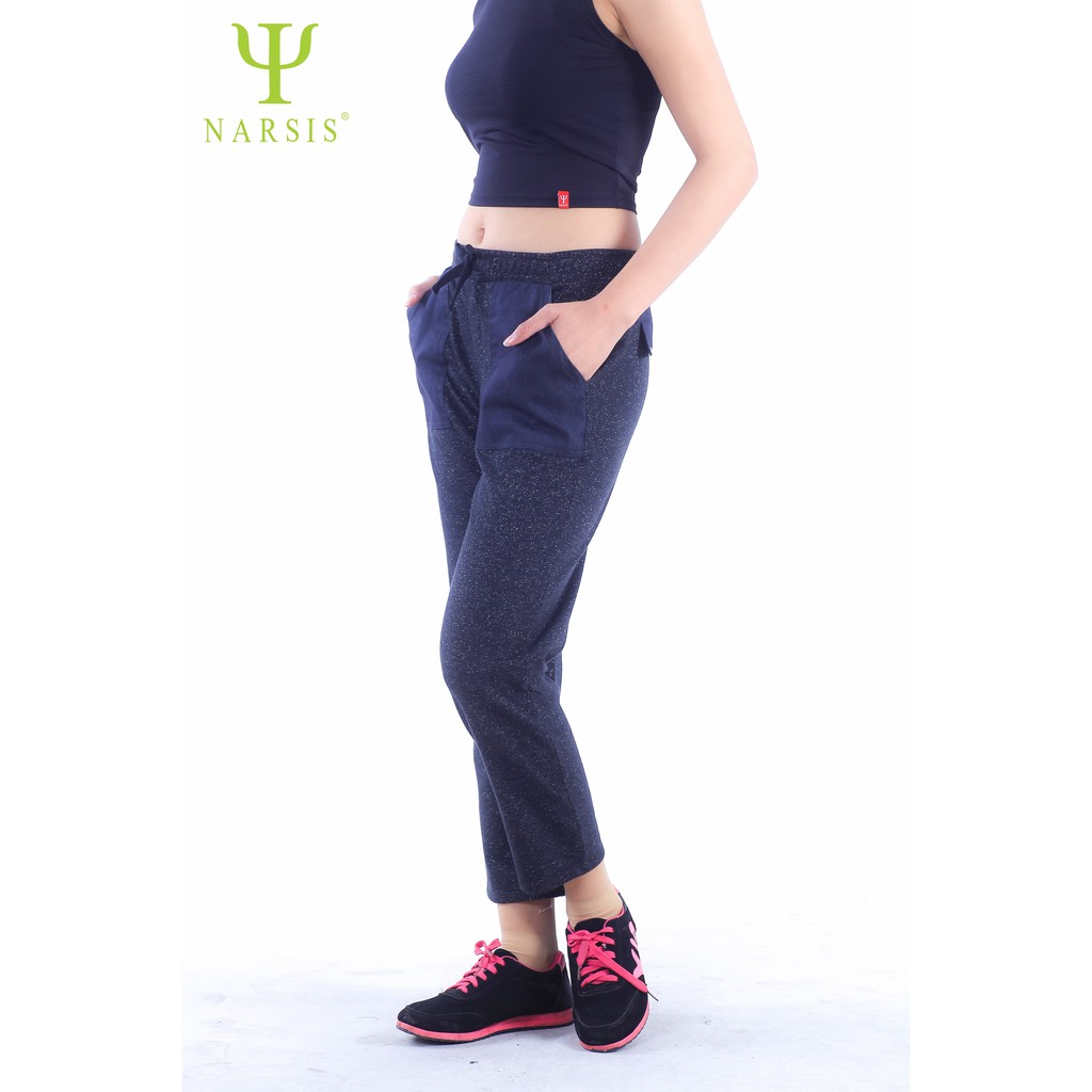 Quần thu đông nữ NARSIS P7046 cạp chung dây rút