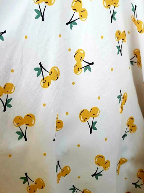 Vải đào may scrunchies