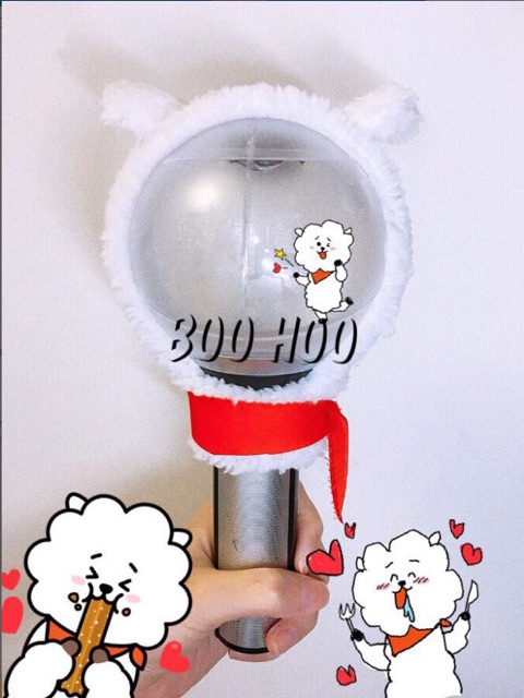 Bờm BT21 trang trí Bomb Lightstick BTS