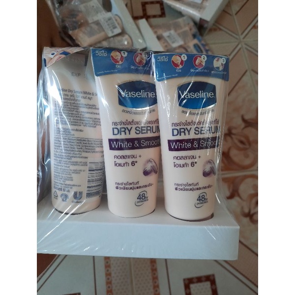 tuýp kem trắng nách vaseline Thái Lan