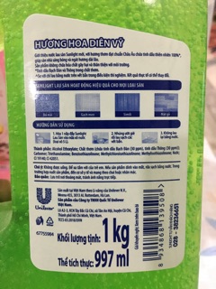 Nước lau sàn Sunlight 1kg