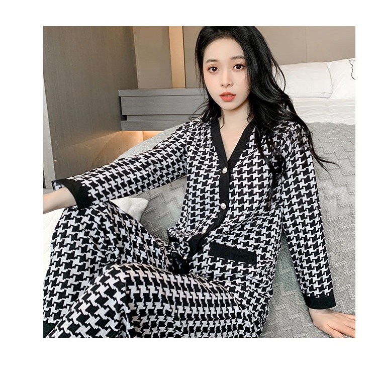 Đồ Ngủ Nữ Bộ Pijama Dài Tay Mặc Nhà SAQ325