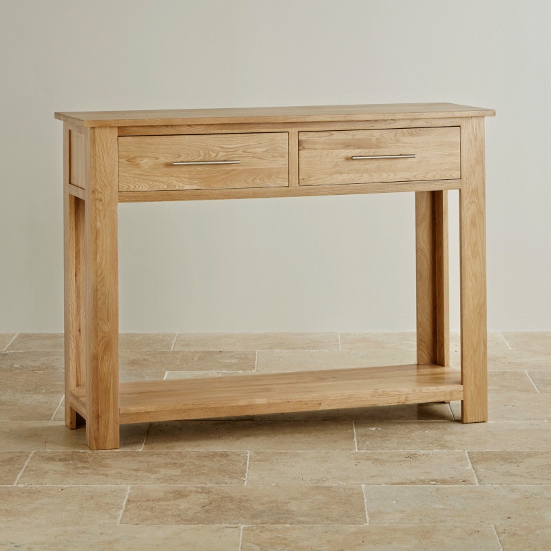 Bàn console Rivermead gỗ sồi IBIE