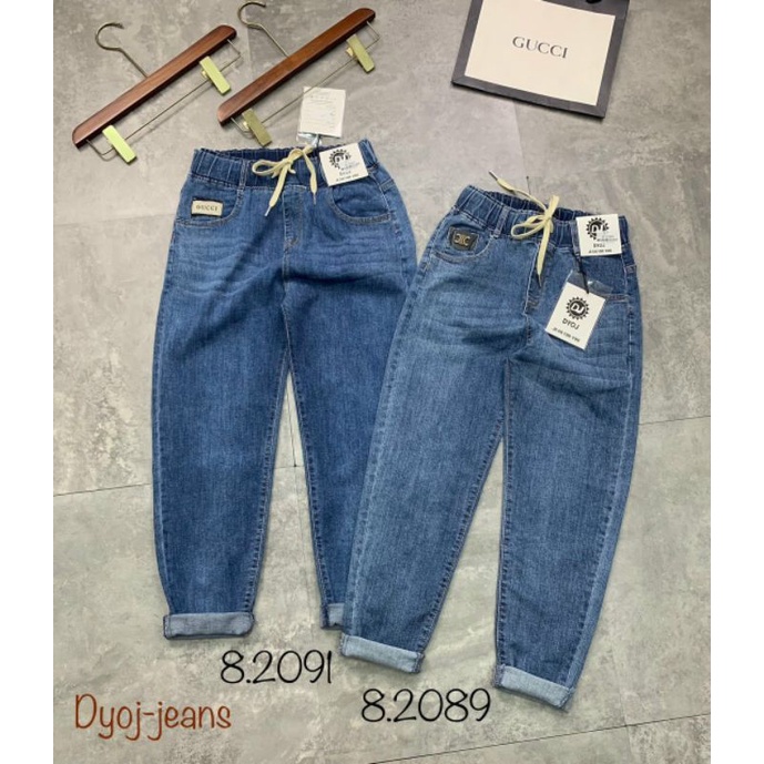 Quần Jeans quần cạp chun co giãn 4 chiều