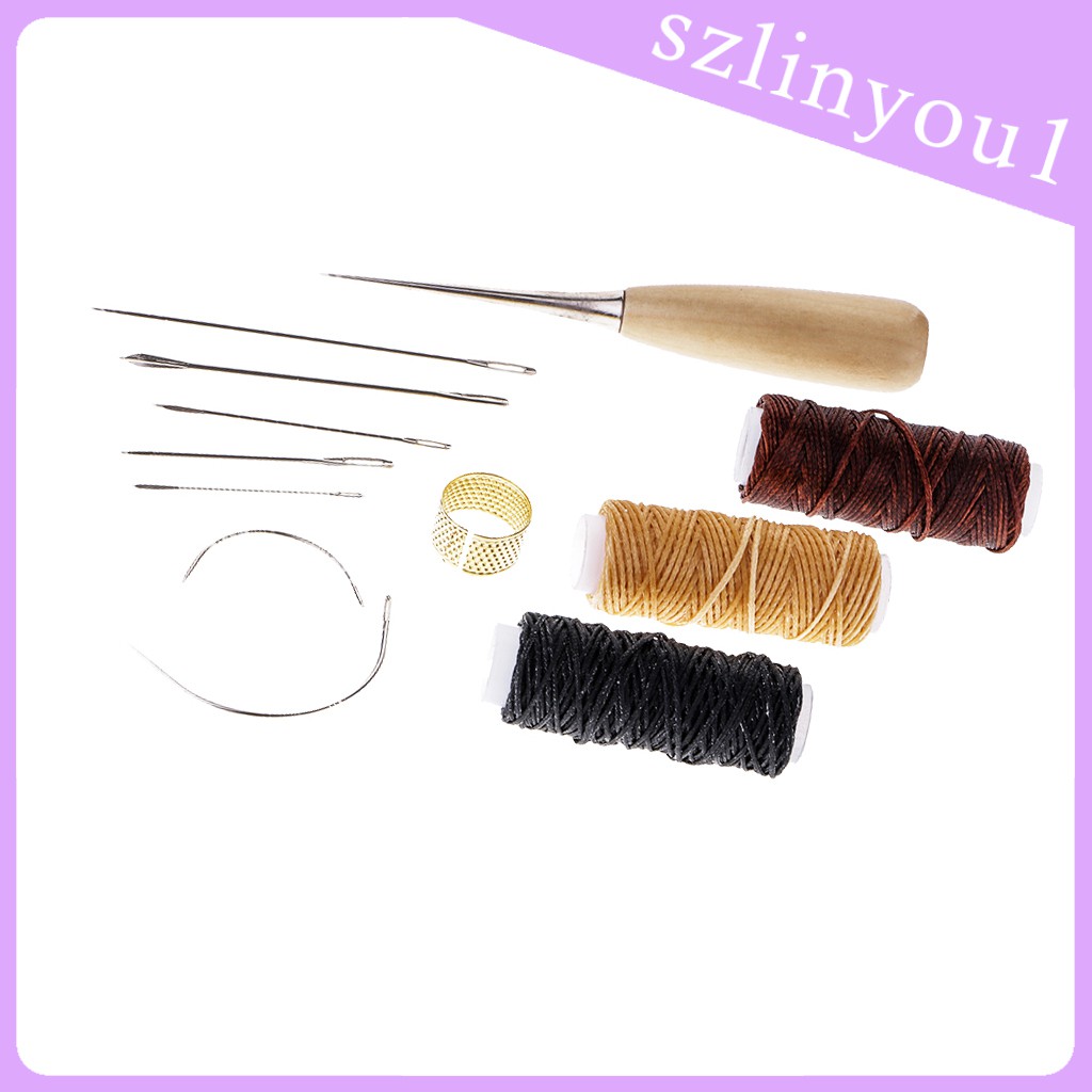 Bộ 12 Dụng Cụ Làm Đồ Da Chuyên Dụng | BigBuy360 - bigbuy360.vn