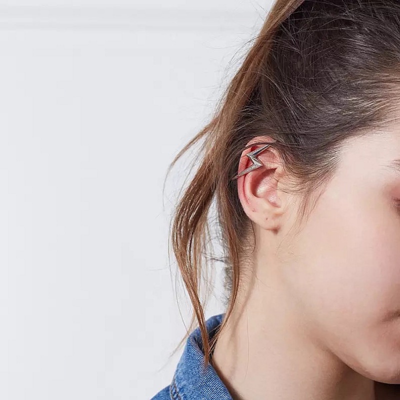 Khuyên Tai Dạng Kẹp Thiết Kế Đơn Giản Thời Trang Hàn Quốc