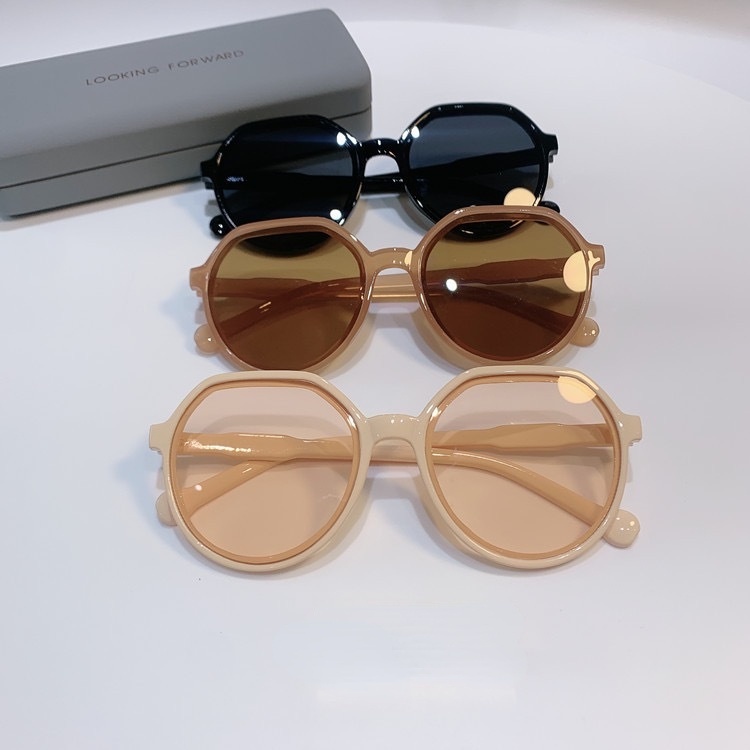 Kính Mát Gọng Tròn Nhỏ Cổ Điển Unisex