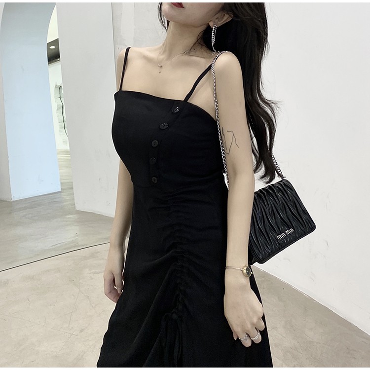 Váy hai dây kiểu dáng thời trang sành điệu cho nữ | BigBuy360 - bigbuy360.vn