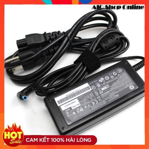 [ Hàng mới ] Sạc Laptop HP 19.5v - 2.31a (45w) chân kim nhỏ HP Pavilion chân xanh Chính Hãng - tặng dây nguồn