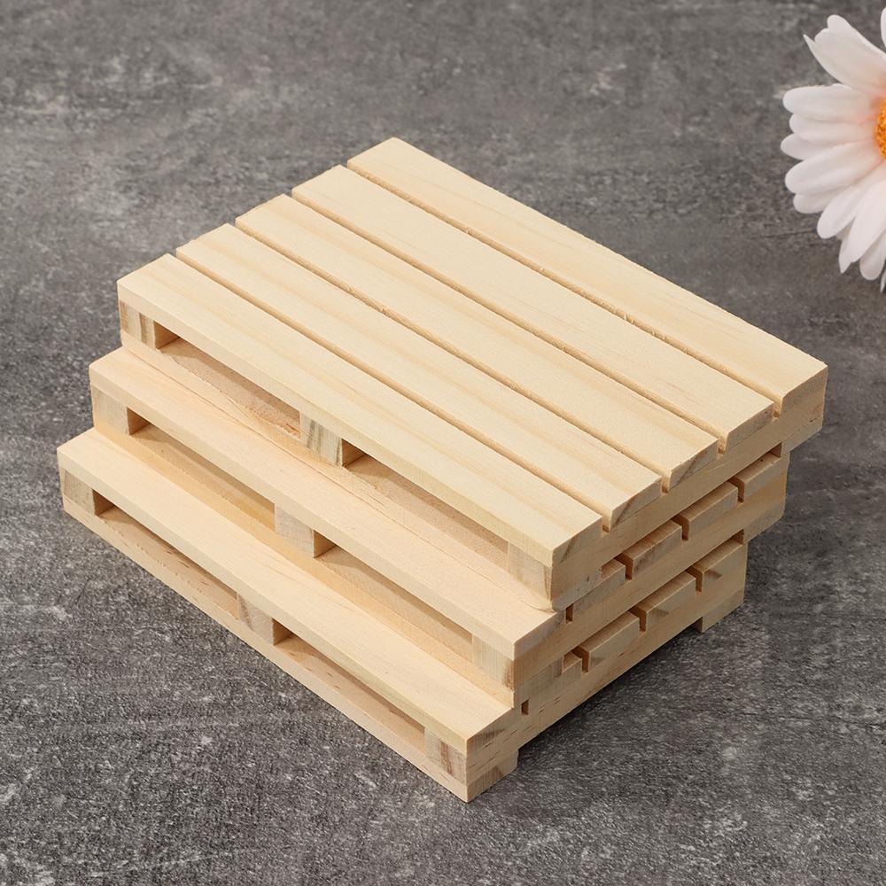 FAY Khay Gỗ Mini Lót Cốc Trà Để Bàn Trang Trí