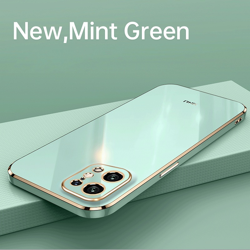 Ốp điện thoại chống sốc mạ viền thời trang sang trọng cho OPPO Find X5 X3 F9 Pro X2 F15