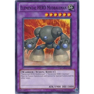 Thẻ bài Yugioh - TCG - Elemental HERO Mudballman - RYMP-EN018