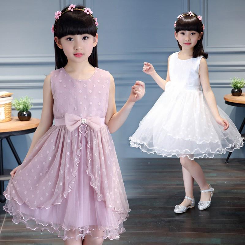 Đầm công chúa bằng vải tulle size lớn cho bé gái
