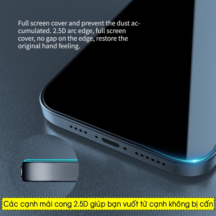 Dán cường lực chống nhìn trộm IP 14 Pro Max / 14 Pro Nillkin Guardian