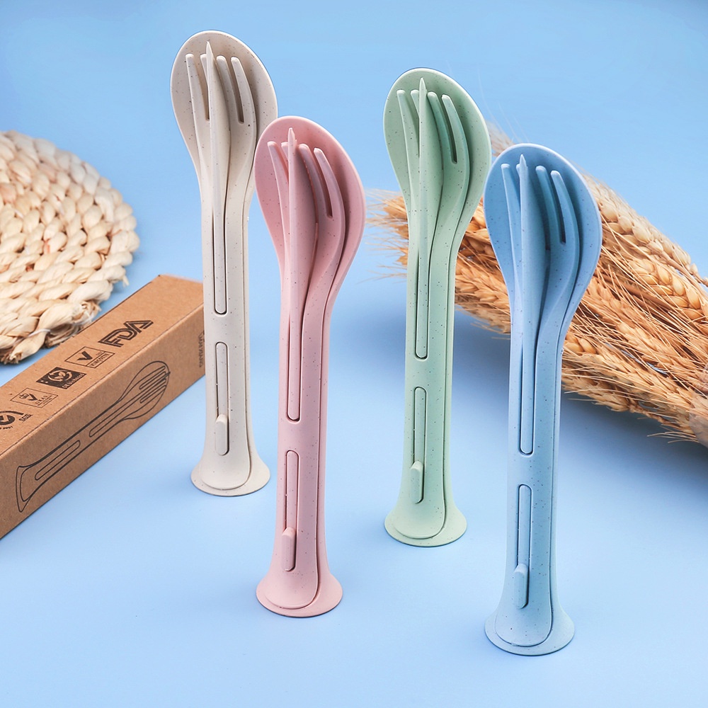 Bộ Dụng Cụ Ăn Uống 3 Trong 1 Tiện Dụng Chất Lượng Cao