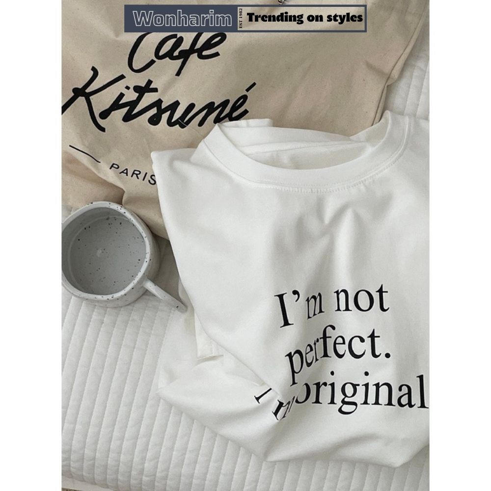 Áo thun tay lỡ 3158 Quảng Châu 🌸 🌸  Áo phông qc form rộng Perfect freesize 21221