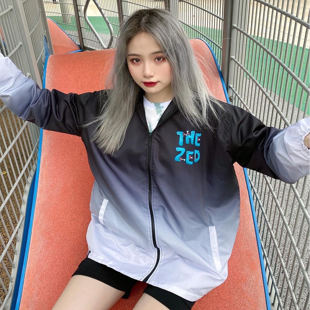 Áo khoác dù form rộng TheZed Gazu Unisex áo khoác gió chống nắng ulzzang thời trang-231