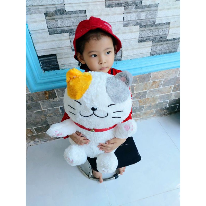 Mèo thần tài bằng bông, tem amuse