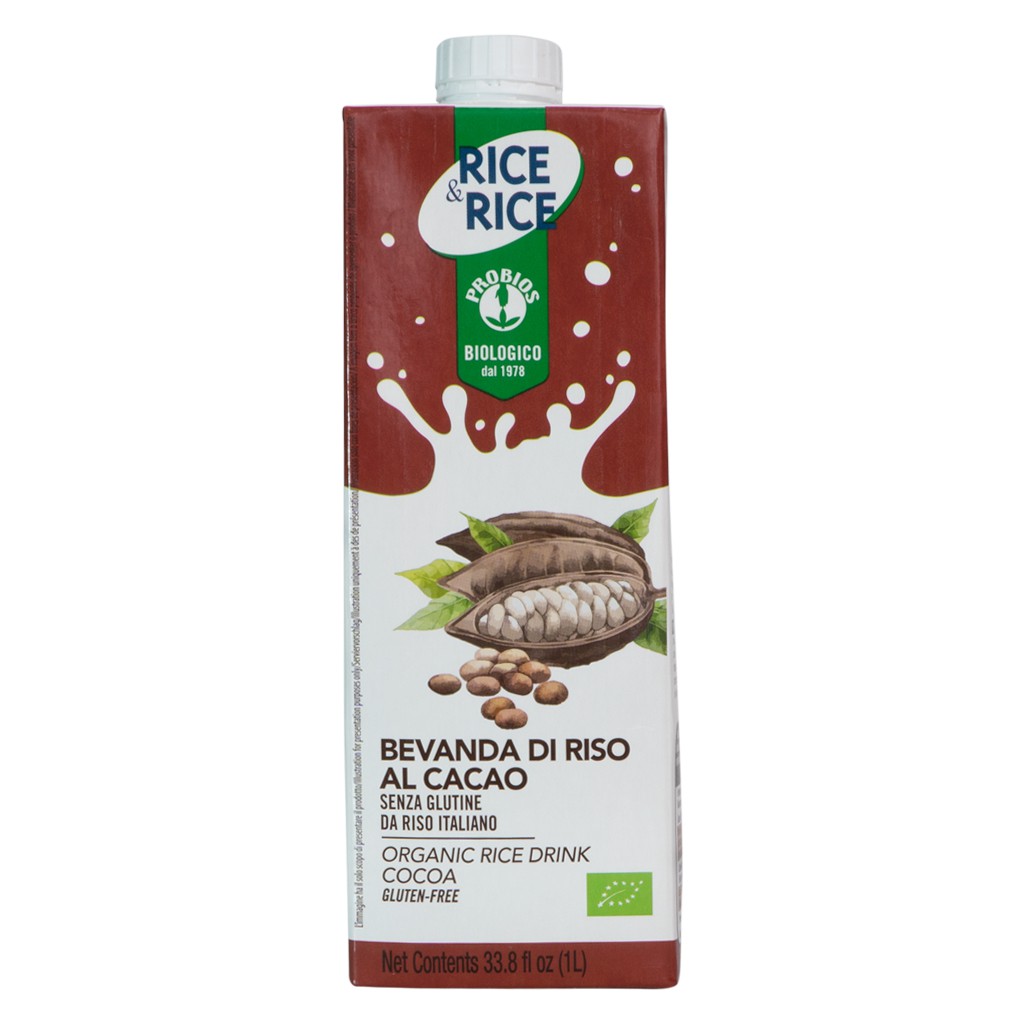 Sữa Gạo Cacao Hữu Cơ 1L ProBios Organic Rice Drink Cocoa