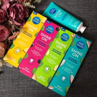 Kem đánh răng siêu trắng Perlweiss Whitening Shine On mới