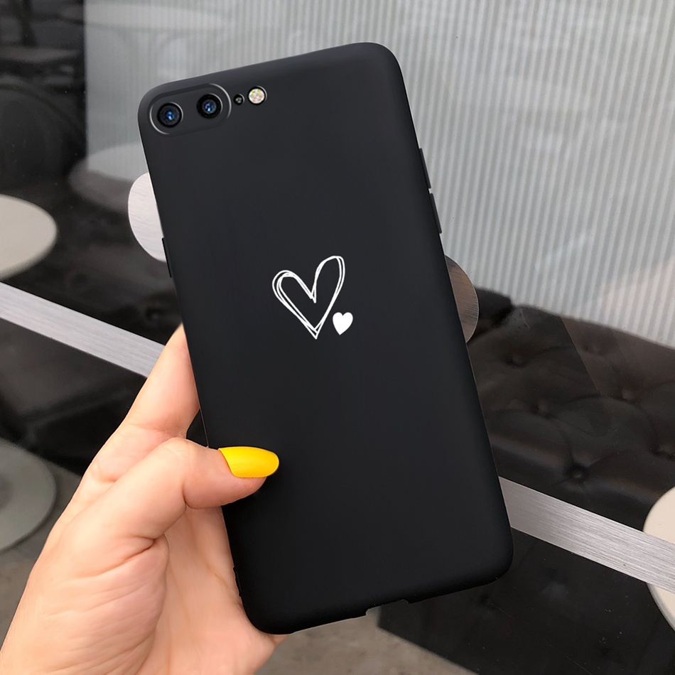 Ốp Điện Thoại TPU Dẻo Họa Tiết Trái Tim Dễ Thương Cho iPhone 7 Plus 8Plus iPhone7 8