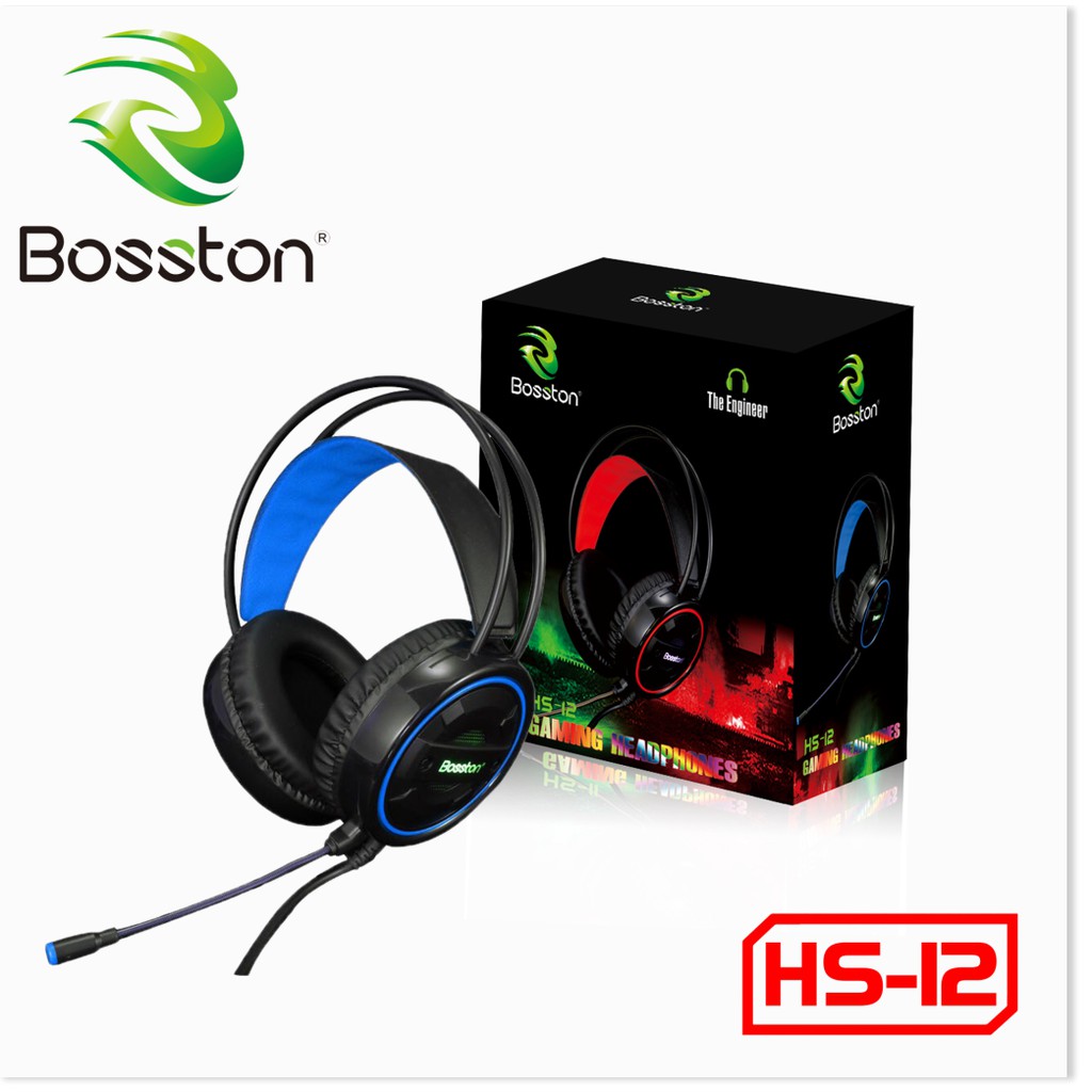 Headphone Đỉnh Cao Bosston HS12 Led Rainbow