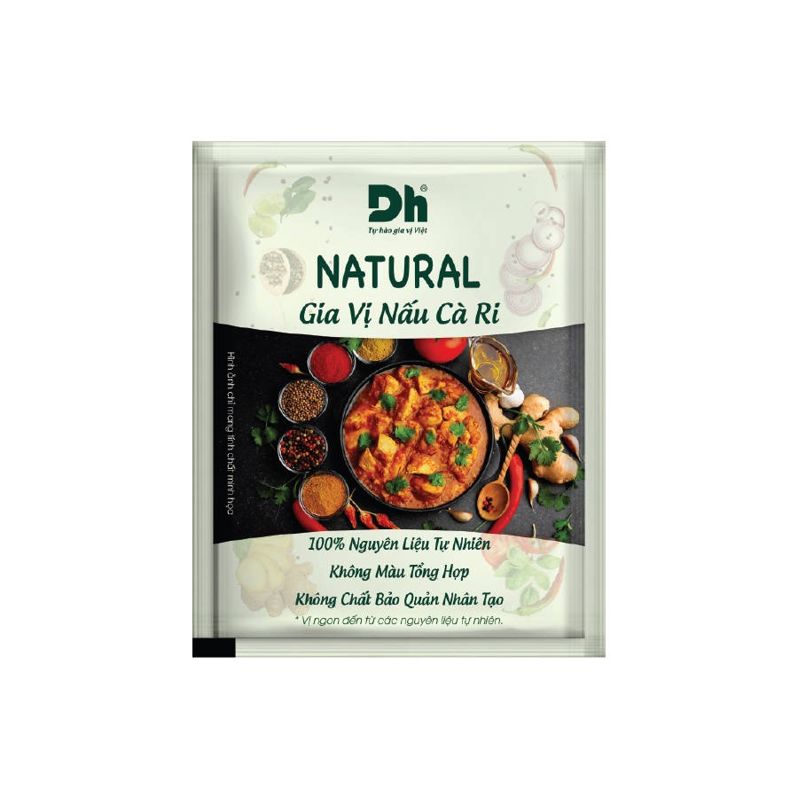 NATURAL Gia Vị Nấu Cà Ri
