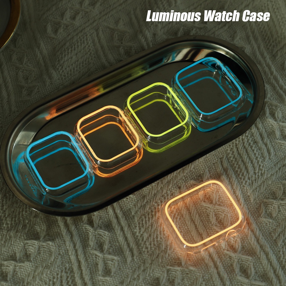 Ốp TPU Bảo Vệ Mặt Đồng Hồ Thông Minh Apple Watch7 45mm / 41mm Chống Trầy Xước